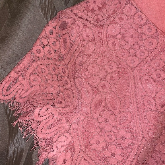 🙂 BOGO Francesca’s Pink Lace Mini Dress - Picture 4 of 8